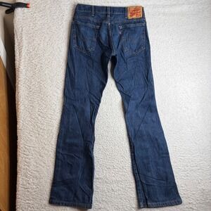 Levis 517 slim Bootcut Jeans Mens 30x32 (31x31) Dark Wash Indigo Denim 517-0217